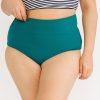 Bottoms Lime Ricki | Peach Leopard / Jade Reversible Ultra High-Waist Bottom