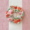 Beachwear Lime Ricki | Painted Floral Hair Scrunchie