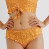 Bottoms Lime Ricki | Apricot Dots Hipster Swim Bottoms | Lime Ricki