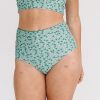 Bottoms Lime Ricki | Tiny Floral / Jade Reversible Ultra High-Waist Bottoms