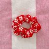 Beachwear Lime Ricki | Red Margrethe Scrunchie