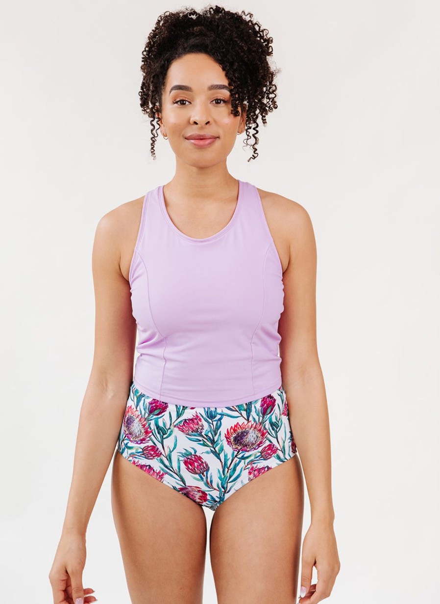 Bottoms Lime Ricki | Desert Floral High Waisted Swim Bottoms | Lime Ricki Swimwear