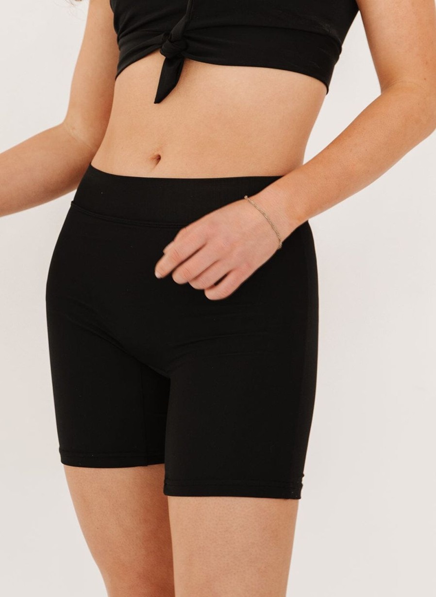 Bottoms Lime Ricki | Black Bike Short