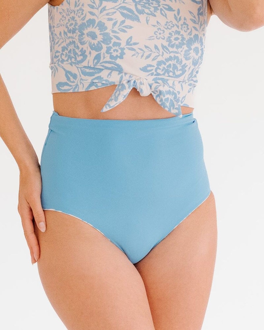 Bottoms Lime Ricki | Peri Lace/Peri Reversible Ultra High-Waist Bottom