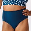 Bottoms Lime Ricki | Indigo High-Waist Swim Bottoms | Lime Ricki Swimwear